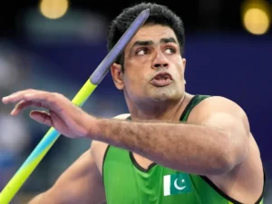 Chopra Wins Silver, Nadeem Breaks Record for Gold medal in Paris 2024 Javelin Throw Final