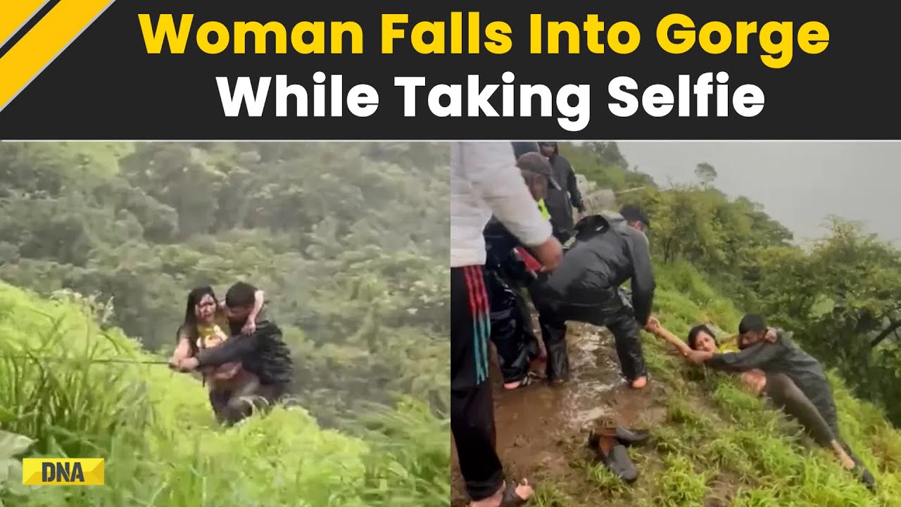 Woman Rescued After Falling 60 Feet While Taking Selfie at Pune's Borane Ghat