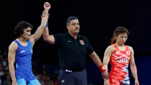 Paris Olympics 2024: Vinesh Phogat Disqualified for Being Overweight by 150 Grams Ahead of Historic Gold Medal Match